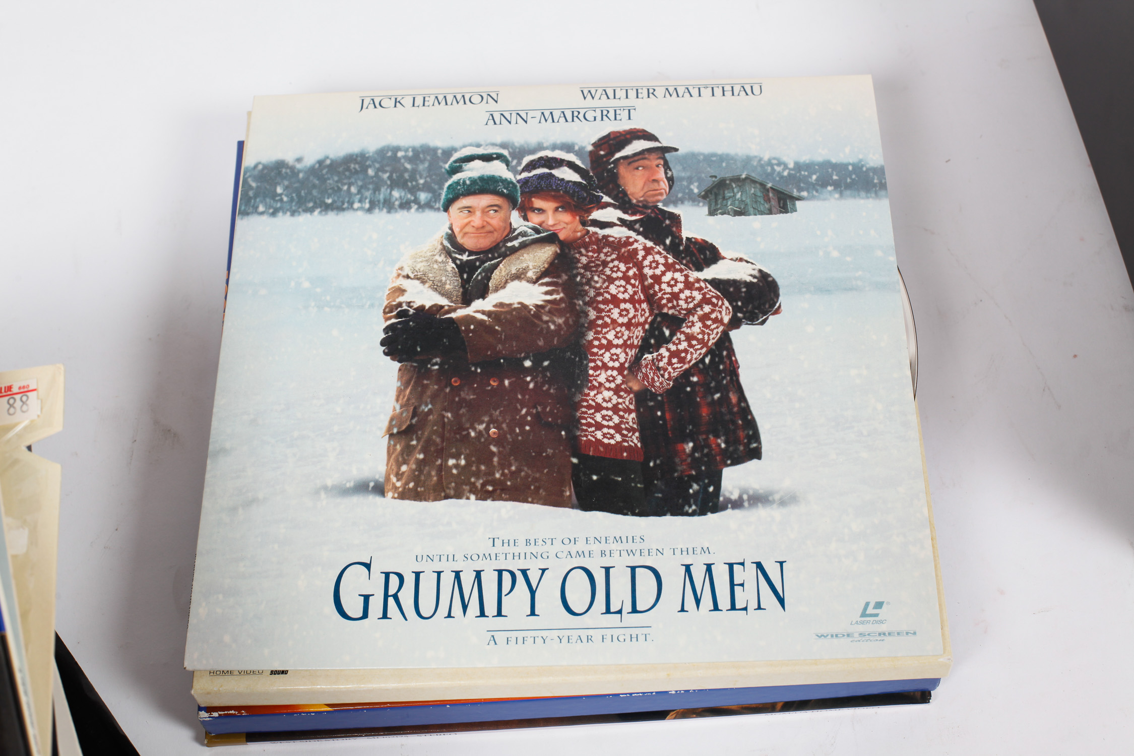 Sony Laser Disc Player and Collection of Laser Discs