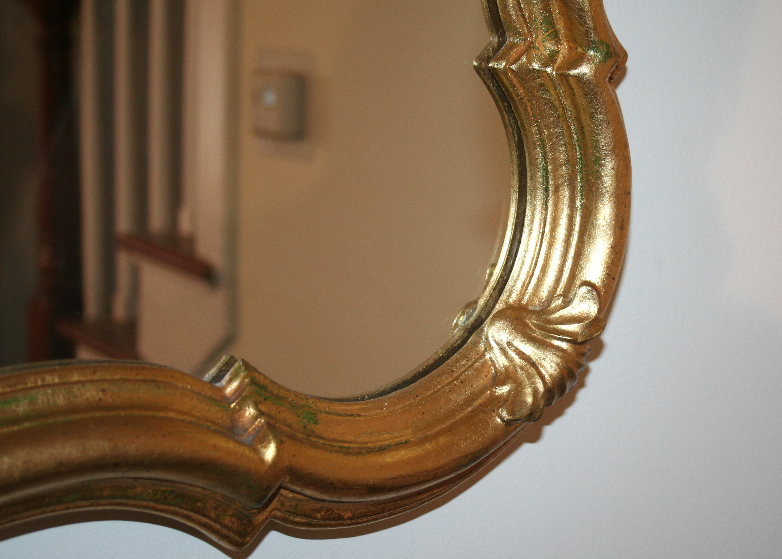 French Provincial Wall Mirror