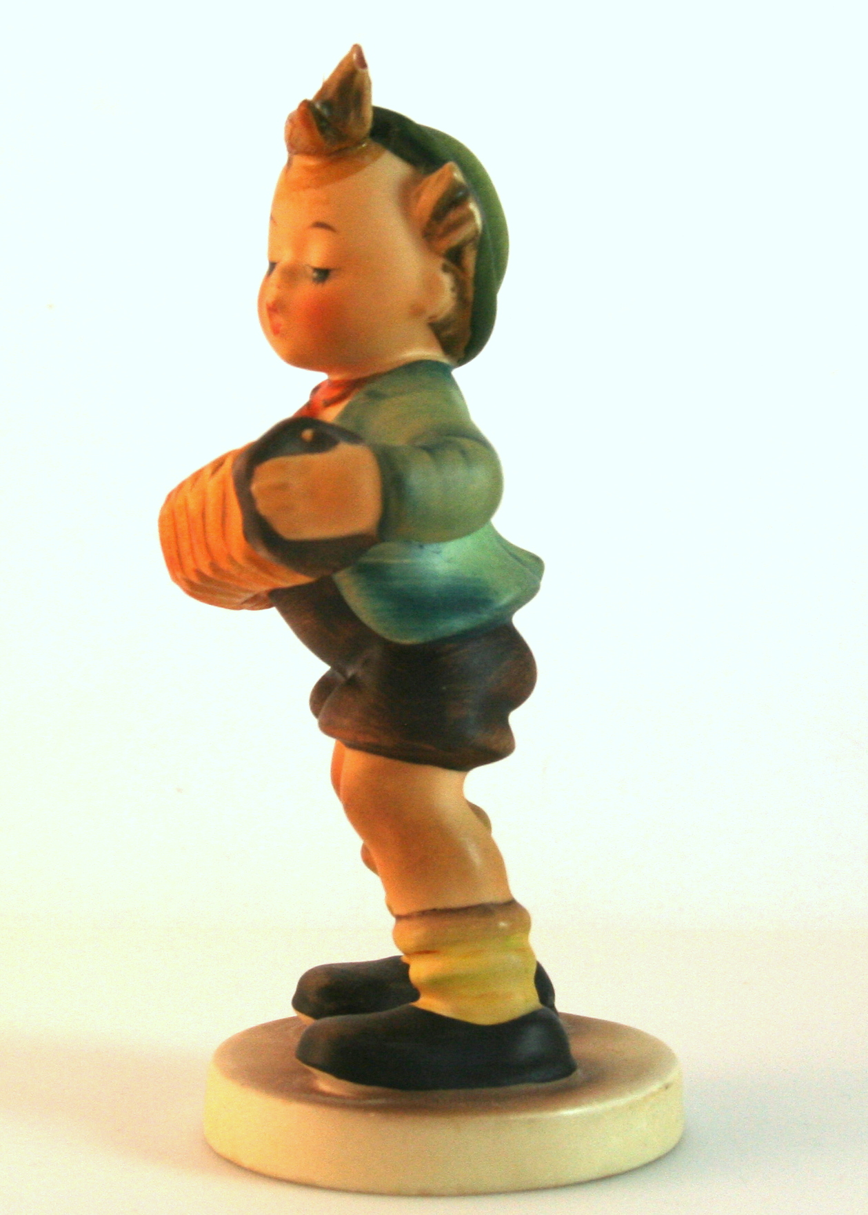 M. I. Hummel Figurines "Accordion Boy" and "Baker"
