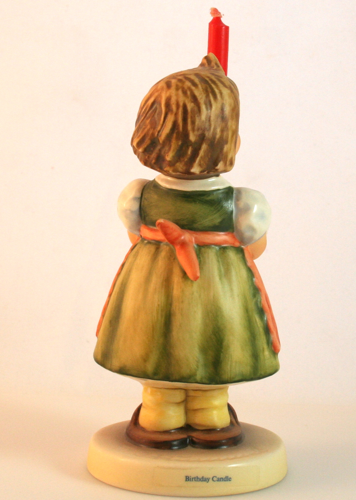 Pair of Hummel Figurines "Birthday Candle" and "Smiling Through"