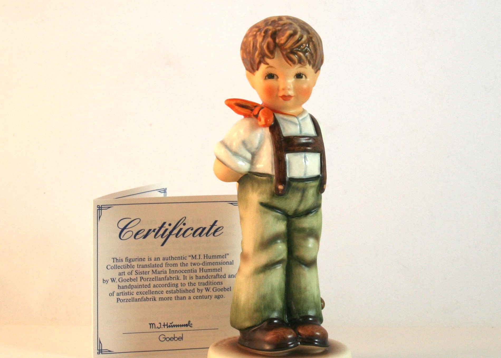 Special Edition M. I. Hummel Figurine "I Didn't Do It"