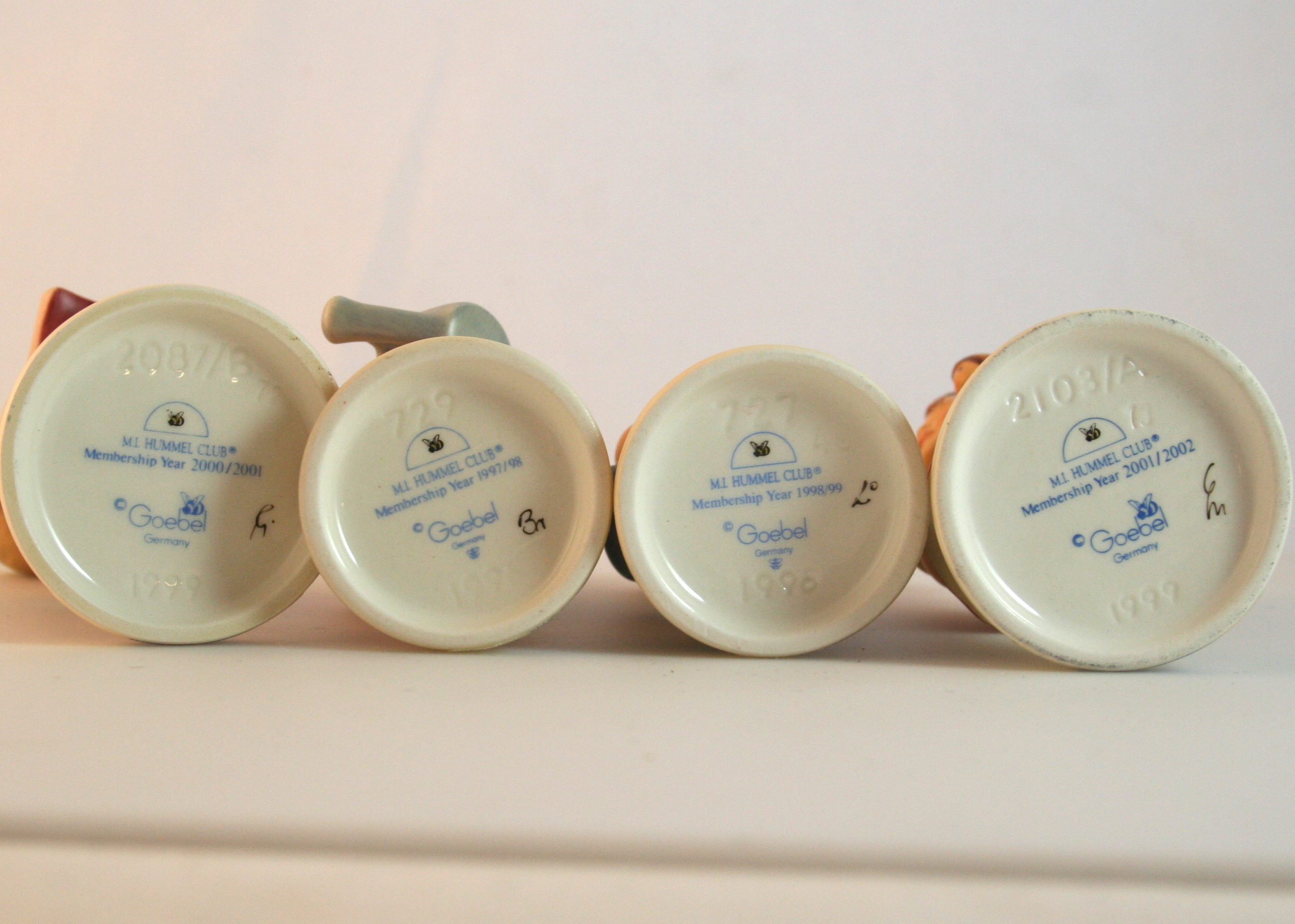 Four Special Edition Hummel Figurines