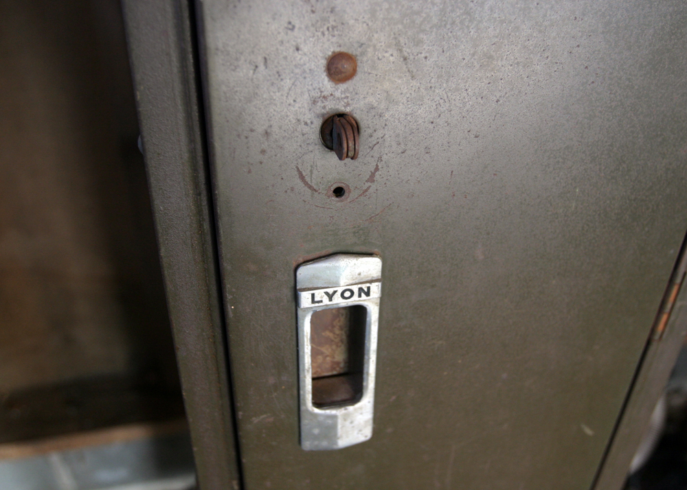 Vintage Lyon Gym Locker