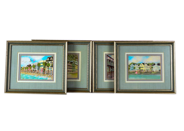 Bonnie Holden "The Olde Charleston Collection" Offset Lithographs