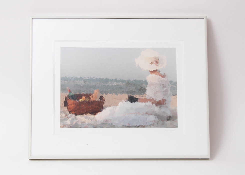 Michael John Coleman Signed Impressionist Style Photograph