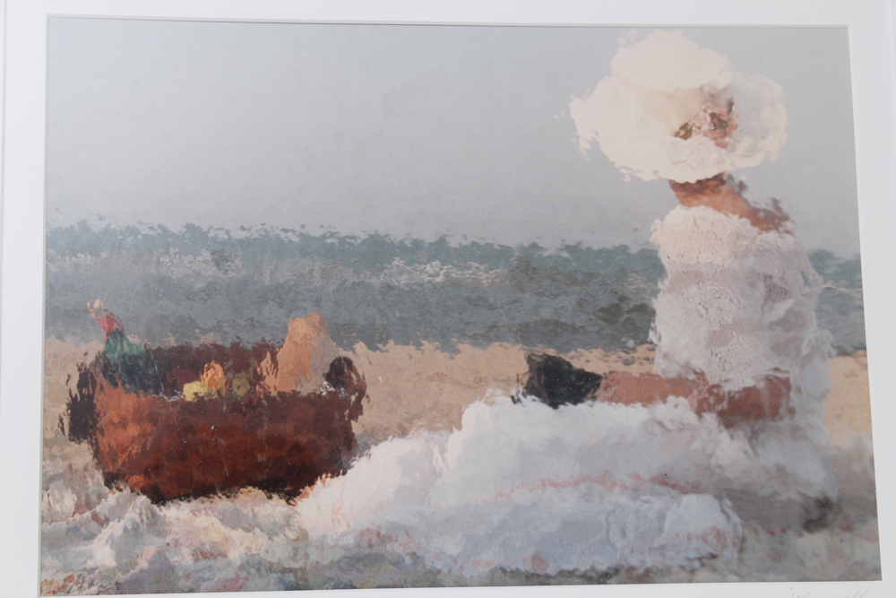 Michael John Coleman Signed Impressionist Style Photograph