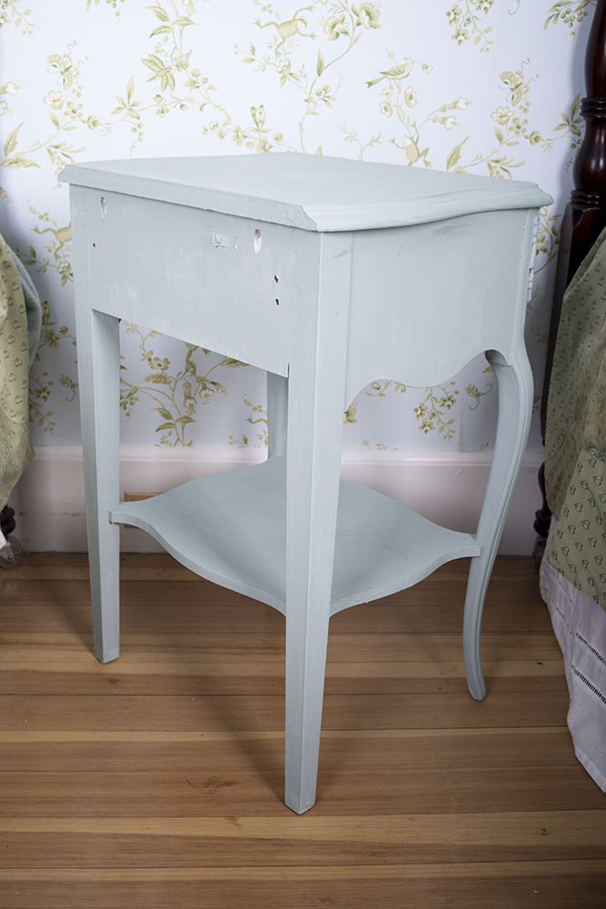 Painted French Provincial Style End Table