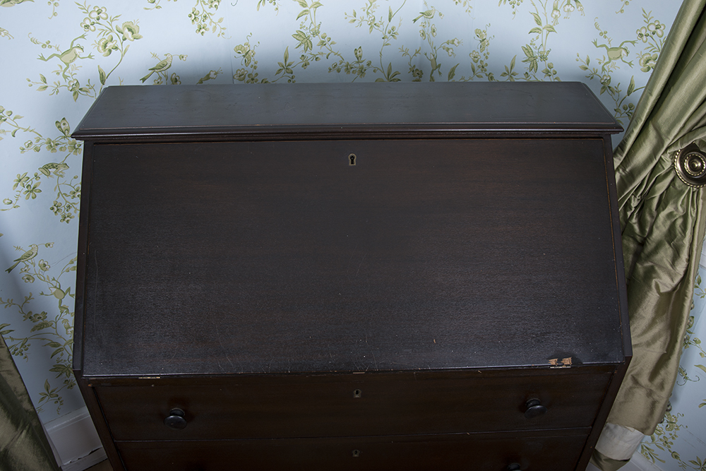 Vintage Mahogany Fall Front Desk