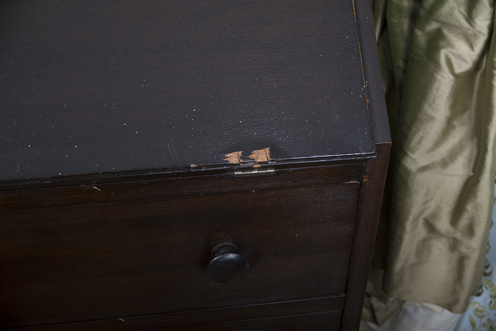 Vintage Mahogany Fall Front Desk