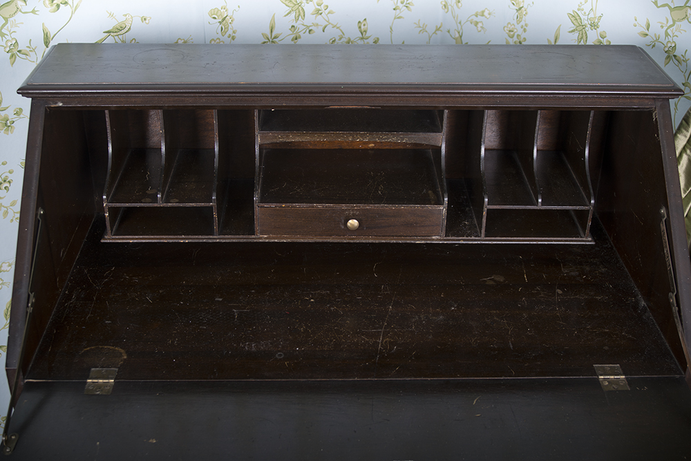 Vintage Mahogany Fall Front Desk