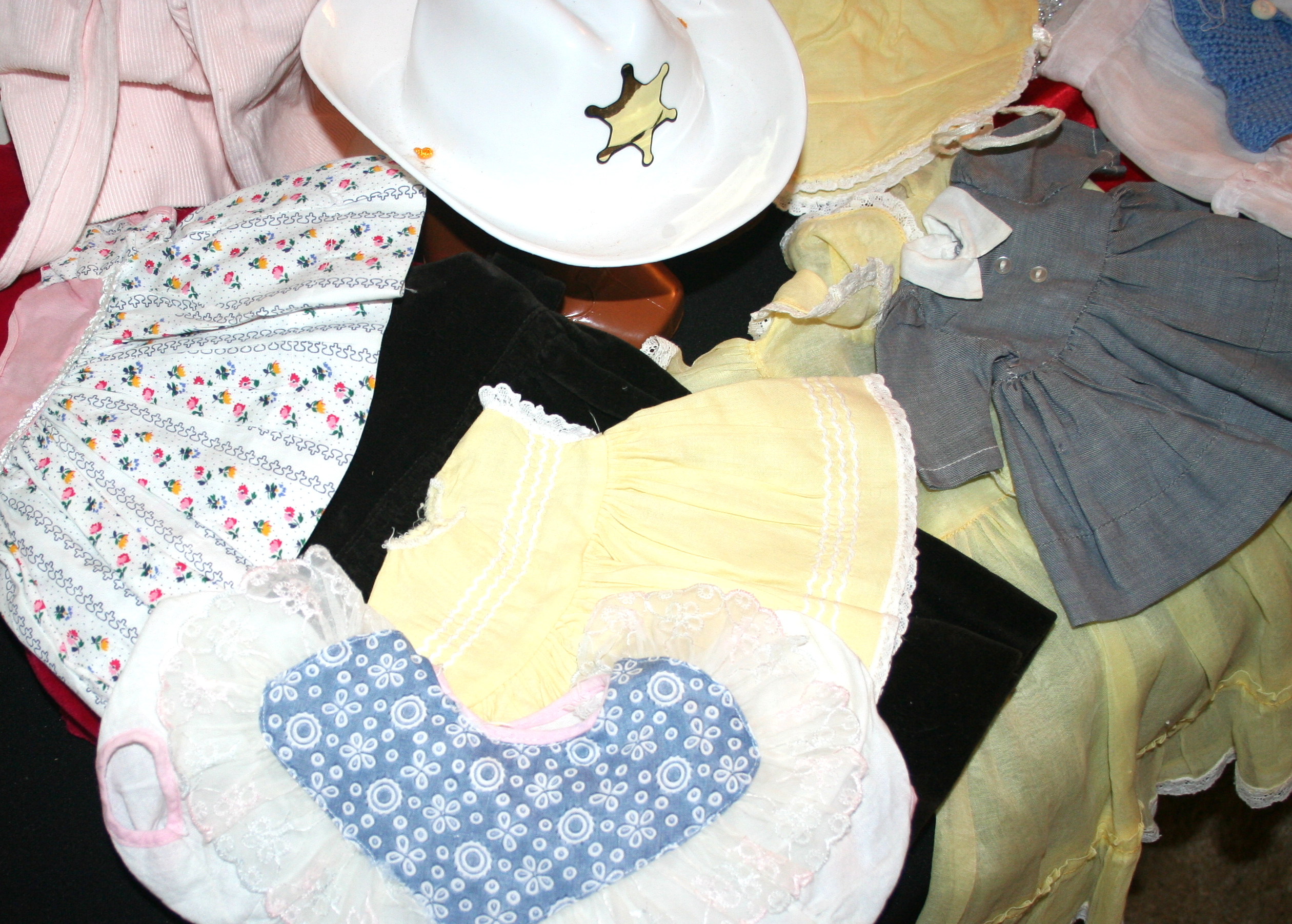 Vintage Baby Dolls and Doll Clothes