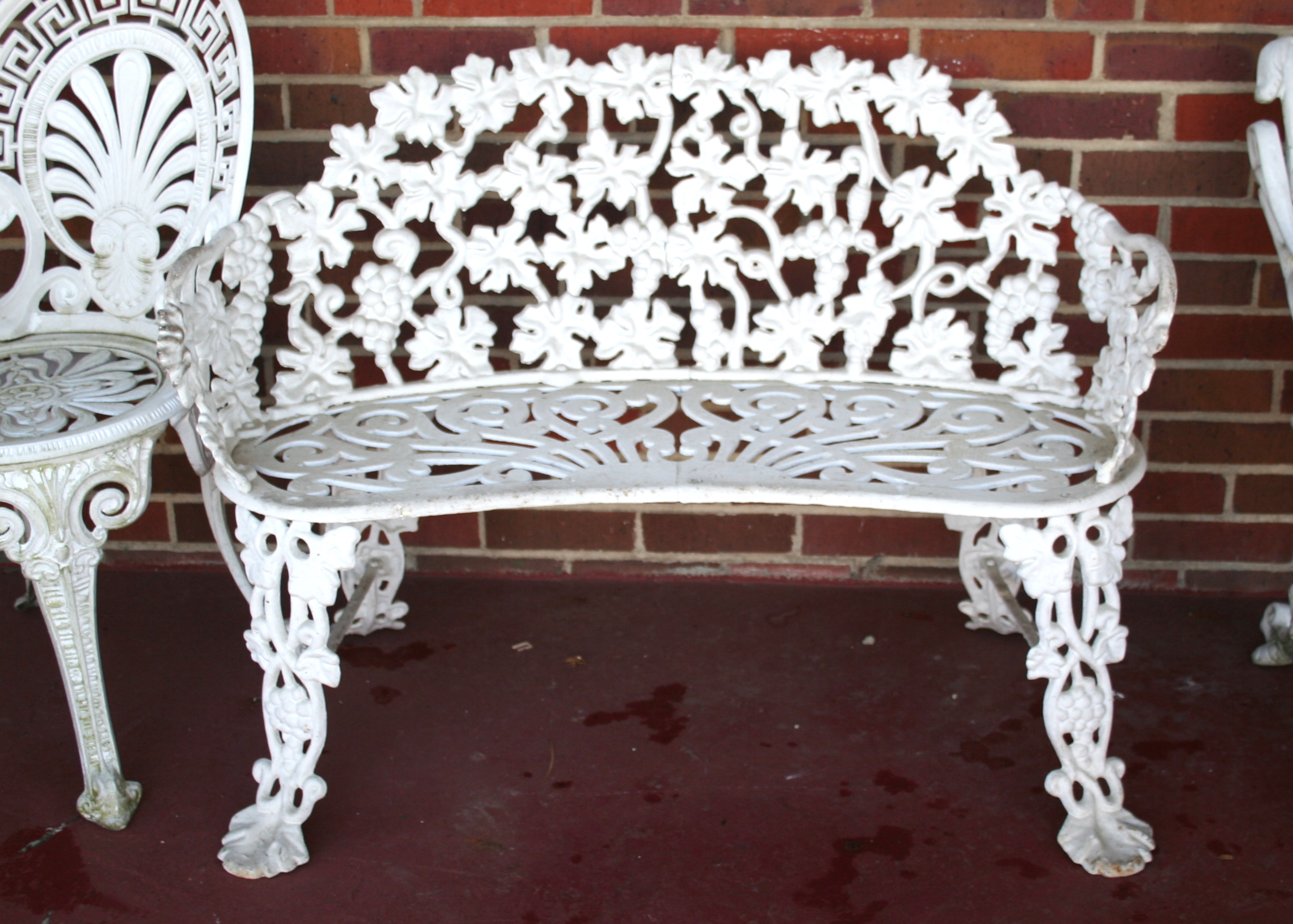 Vintage Cast Iron Patio Grouping