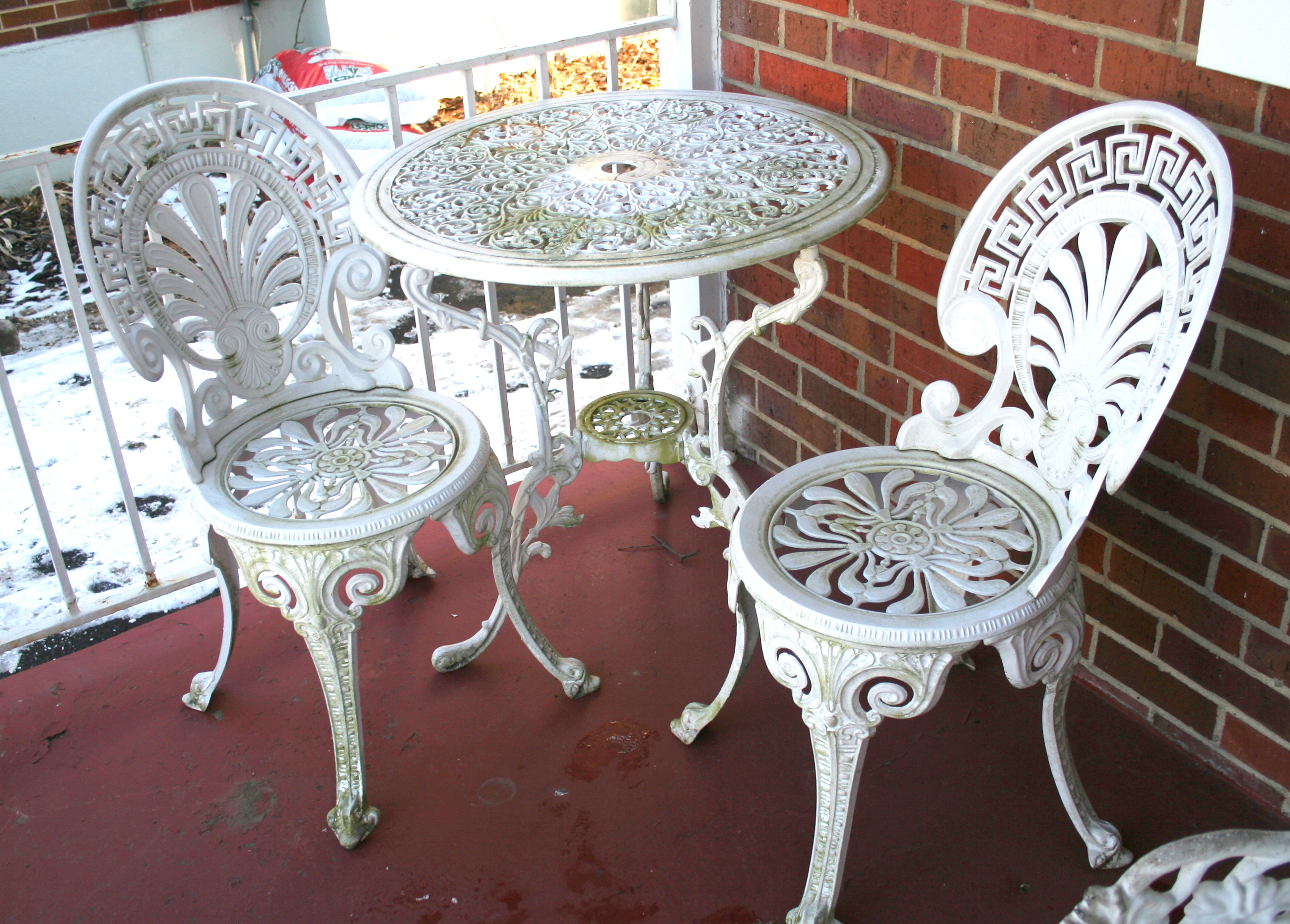 Vintage Cast Iron Patio Grouping