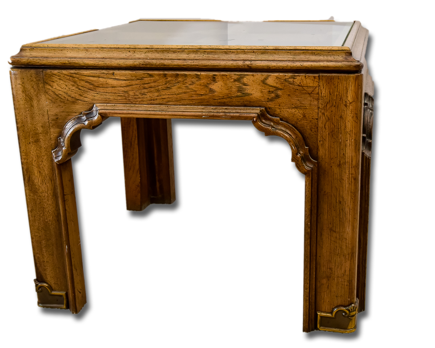 Modern Asian Style End Table