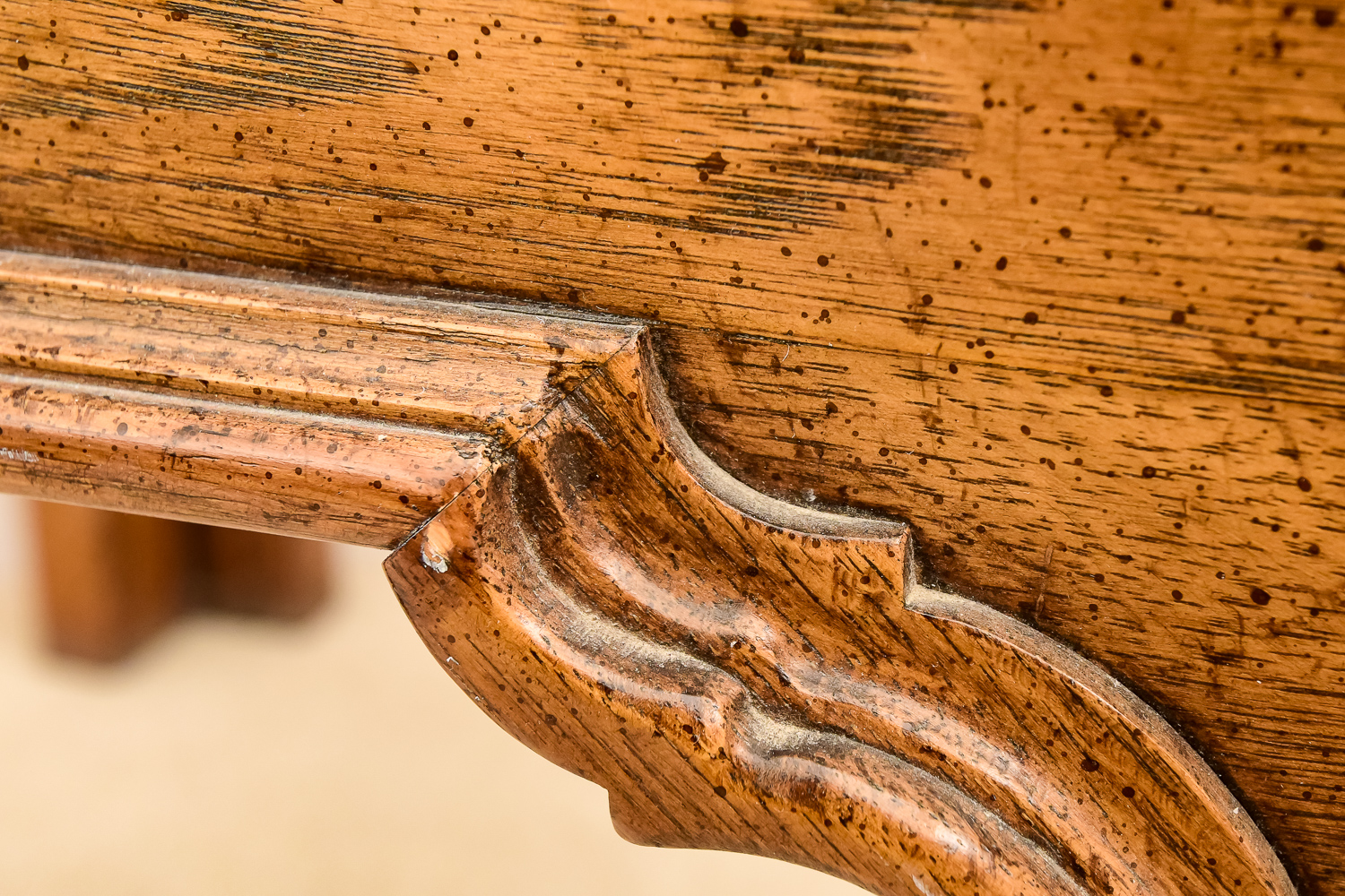 Modern Asian Style End Table