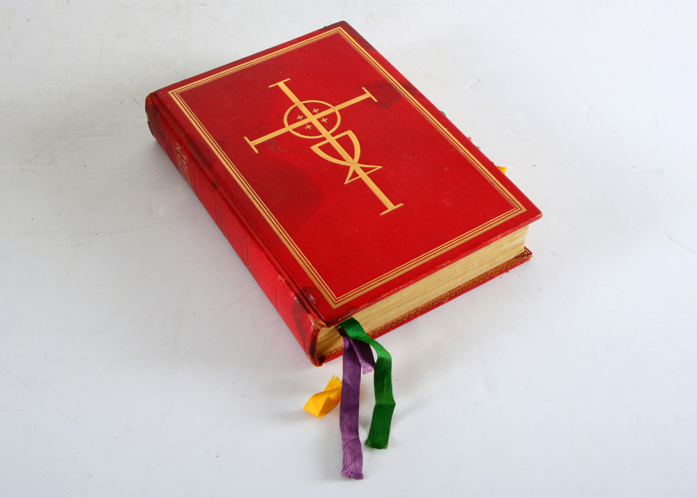 Vintage Catholic Priest Portable Mass Kit