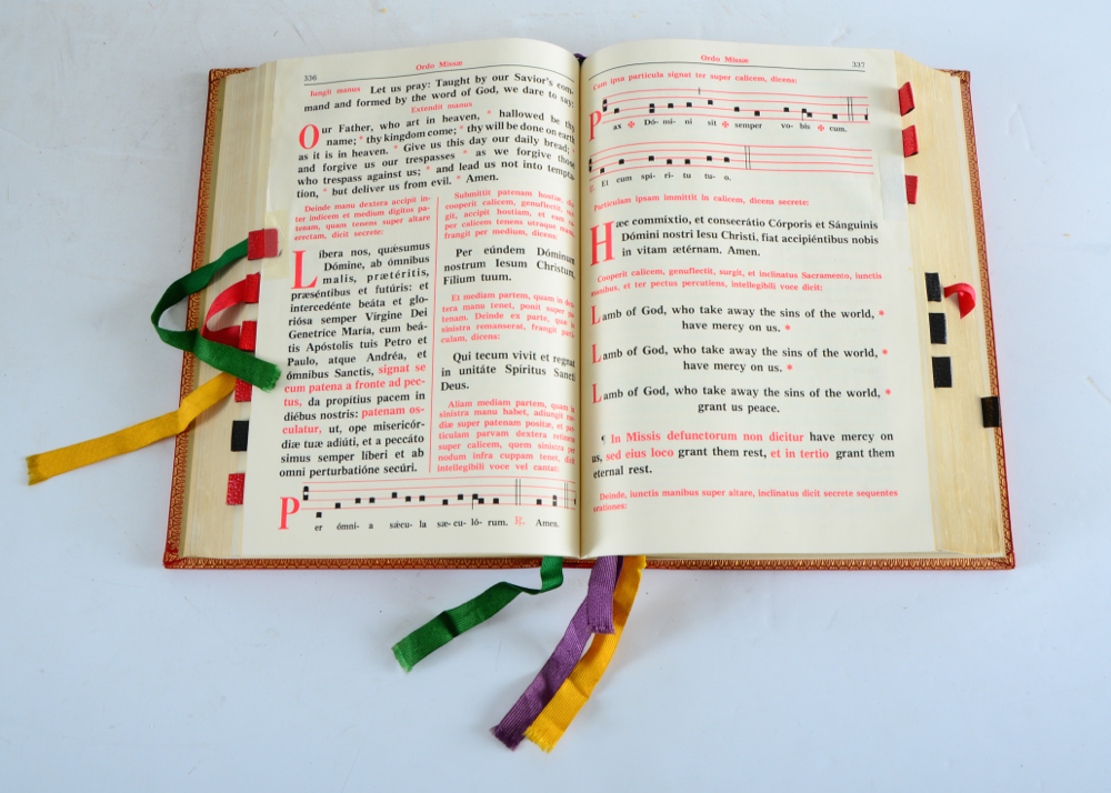 Vintage Catholic Priest Portable Mass Kit