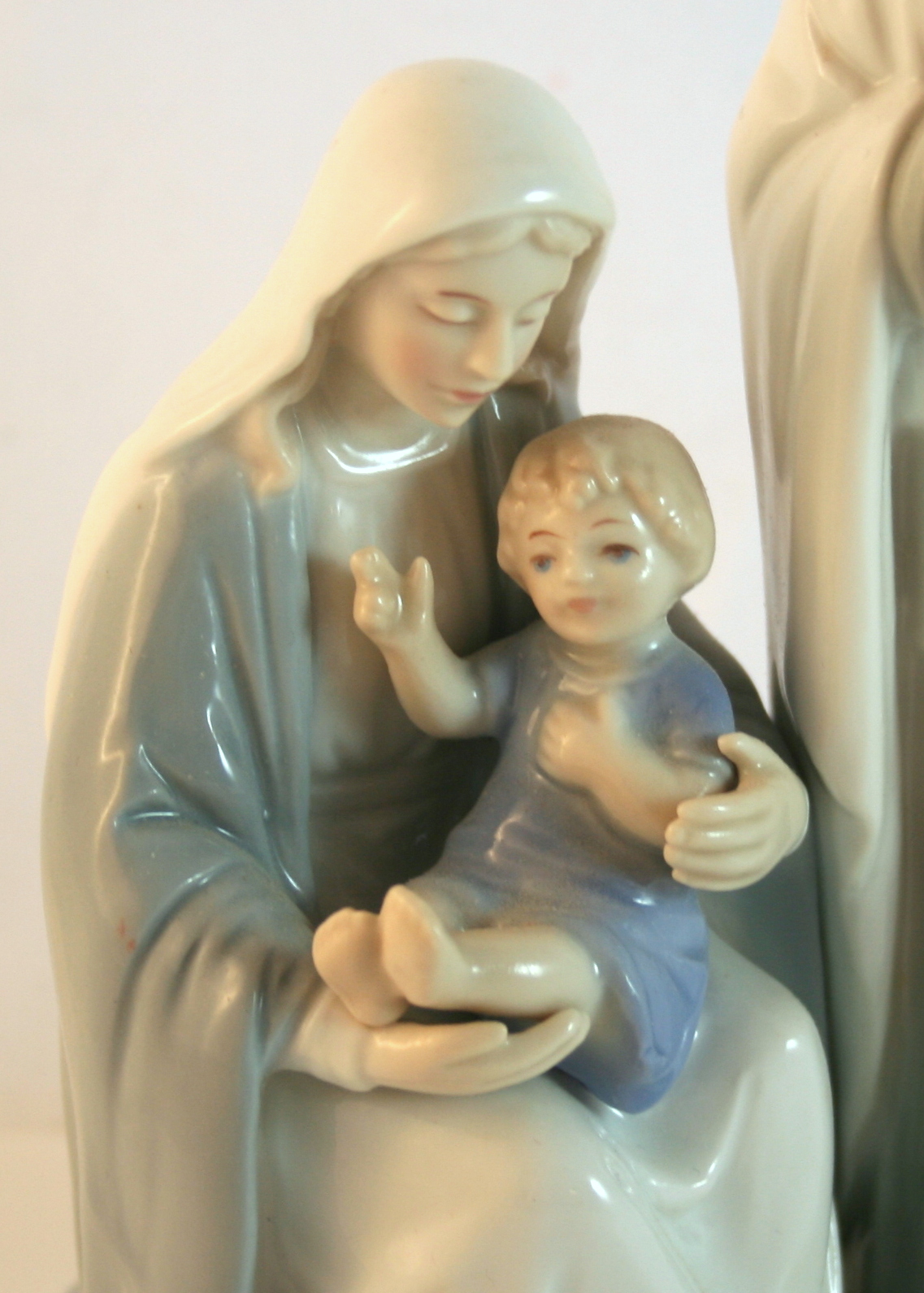 Vintage Homco Porcelain Figurine of the Holy Family