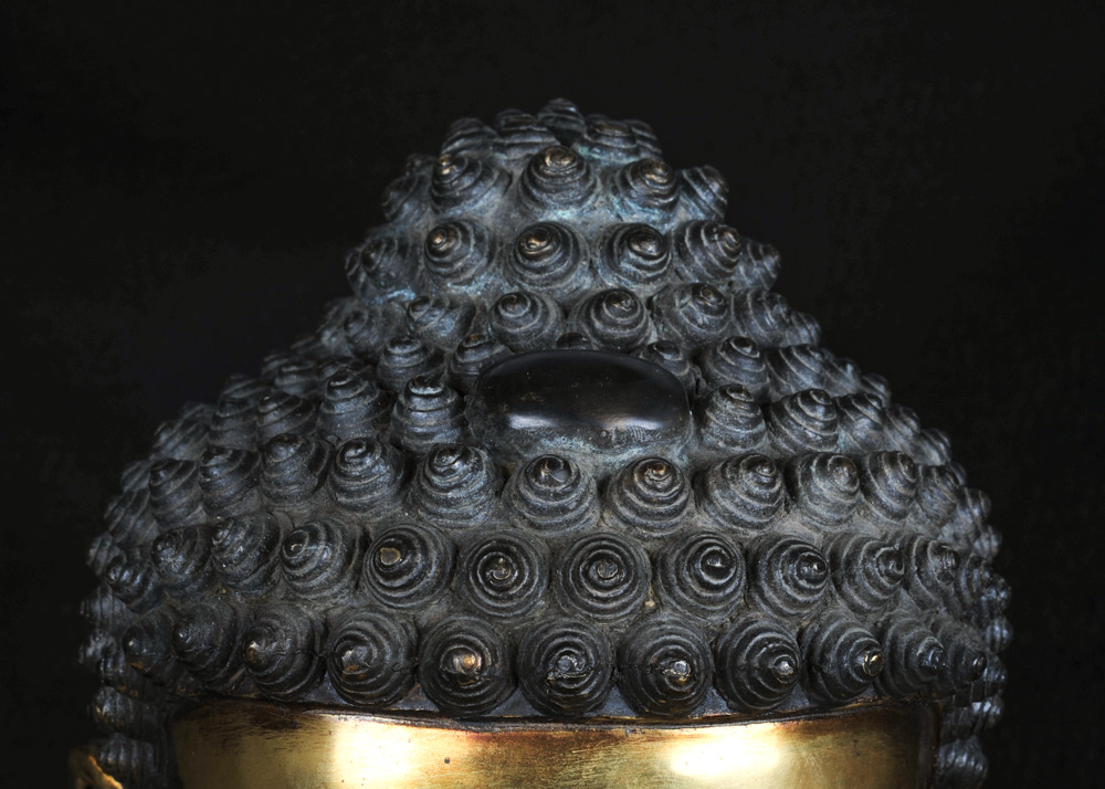 20th Century Ming Dynasty Style Brass Buddha