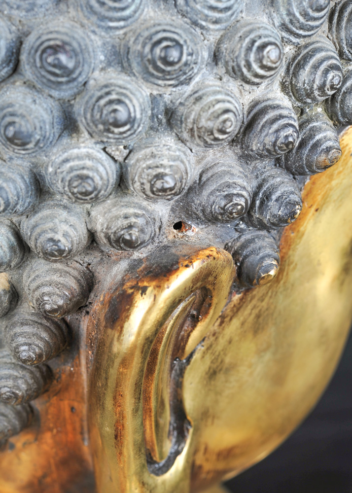 20th Century Ming Dynasty Style Brass Buddha