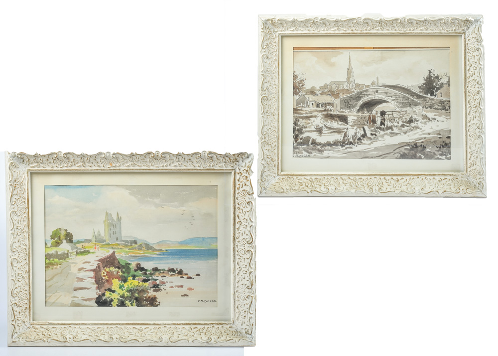 Christopher M. Doran Watercolor Landscape Paintings