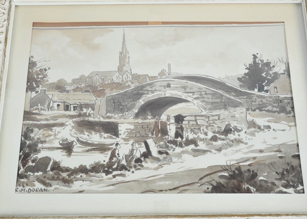 Christopher M. Doran Watercolor Landscape Paintings