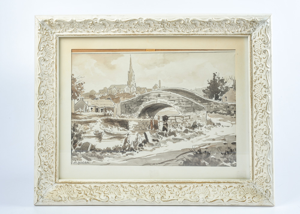 Christopher M. Doran Watercolor Landscape Paintings