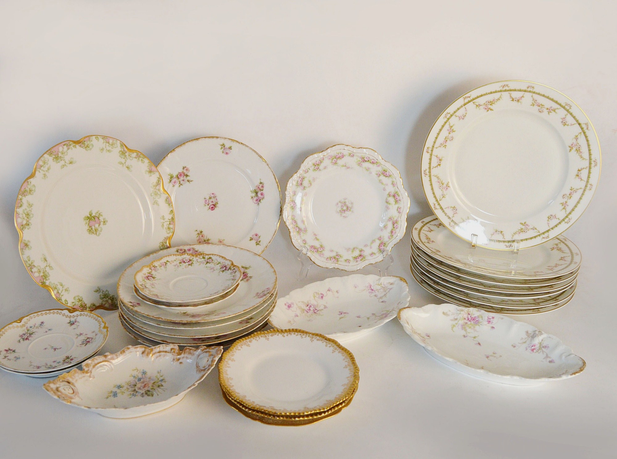 Vintage French Limoges China Dinnerware
