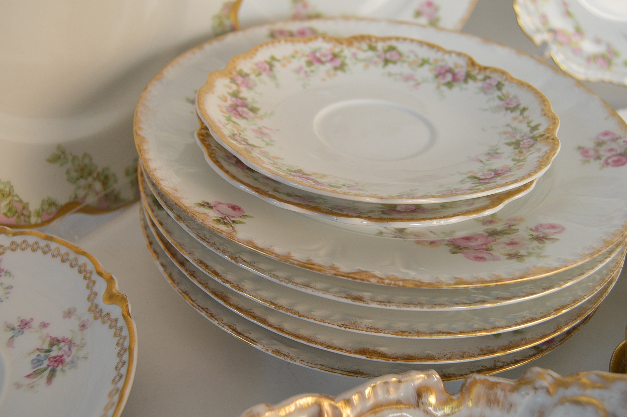 Vintage French Limoges China Dinnerware