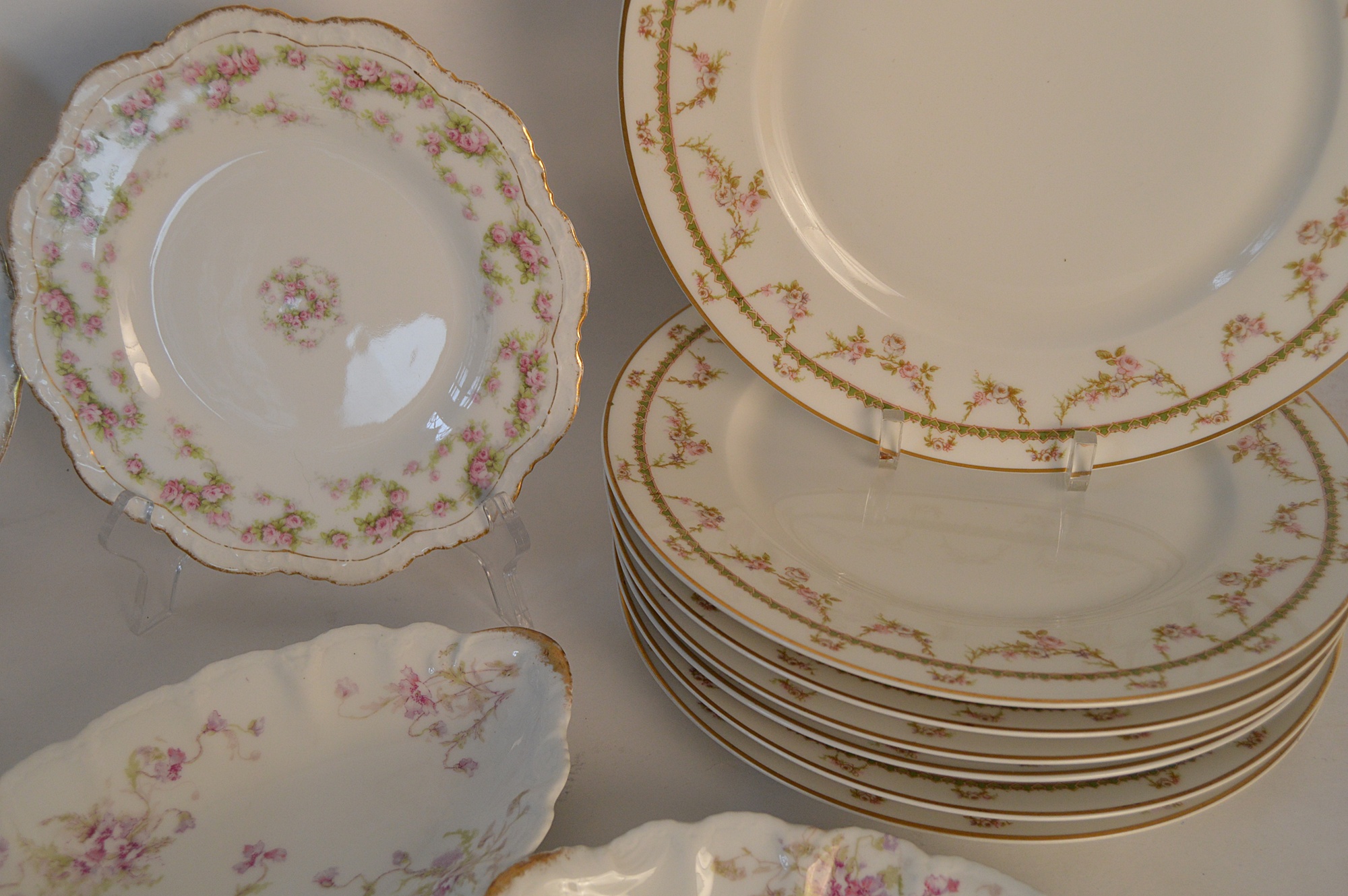 Vintage French Limoges China Dinnerware