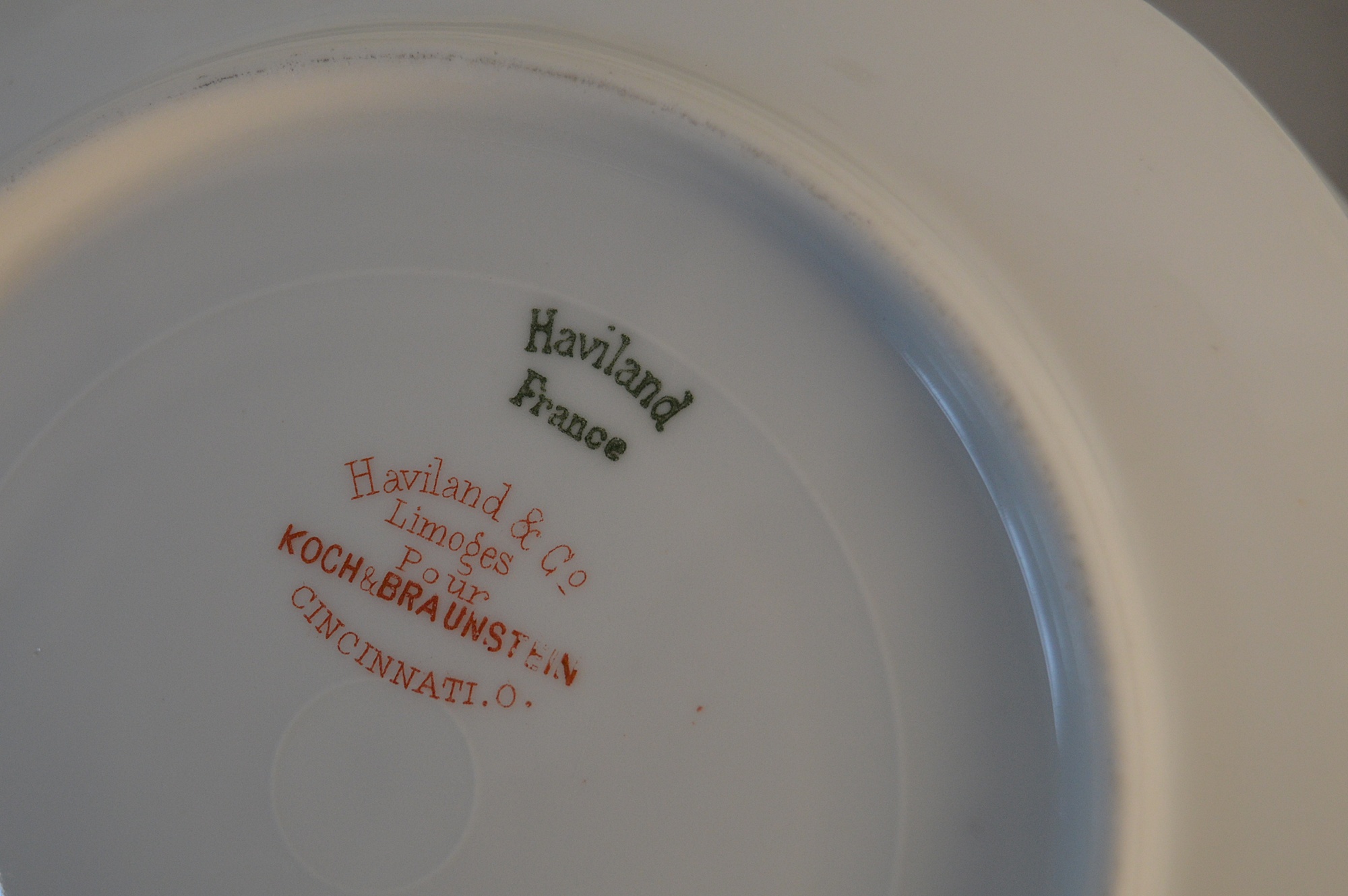 Vintage French Limoges China Dinnerware