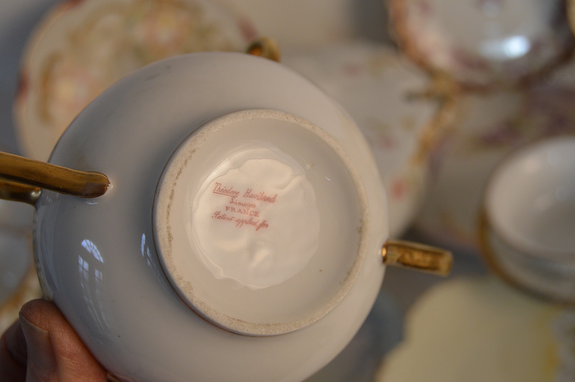 Set of Vintage French Limoges China Dinnerware