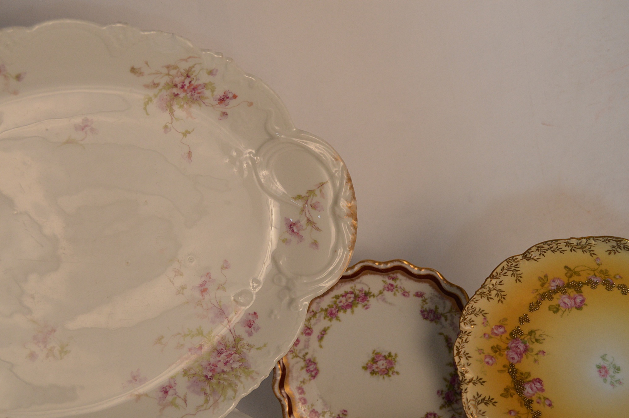 Set of Vintage French Limoges China Dinnerware