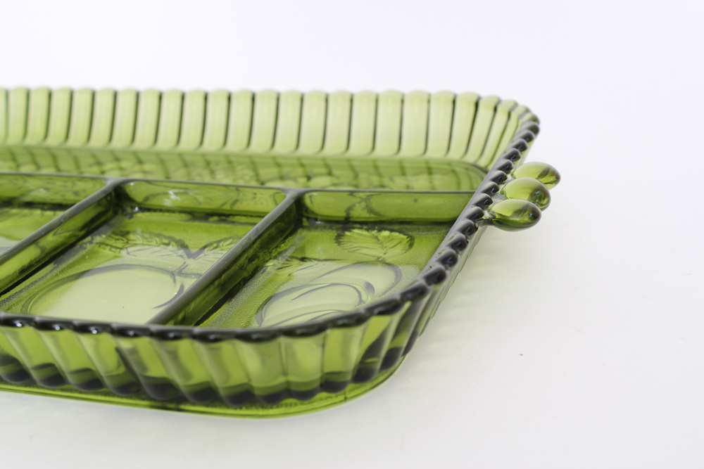 Five Pieces of Decorative Glassware