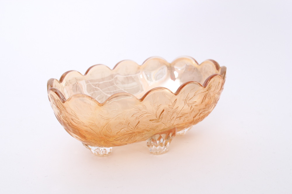 Five Pieces of Decorative Glassware