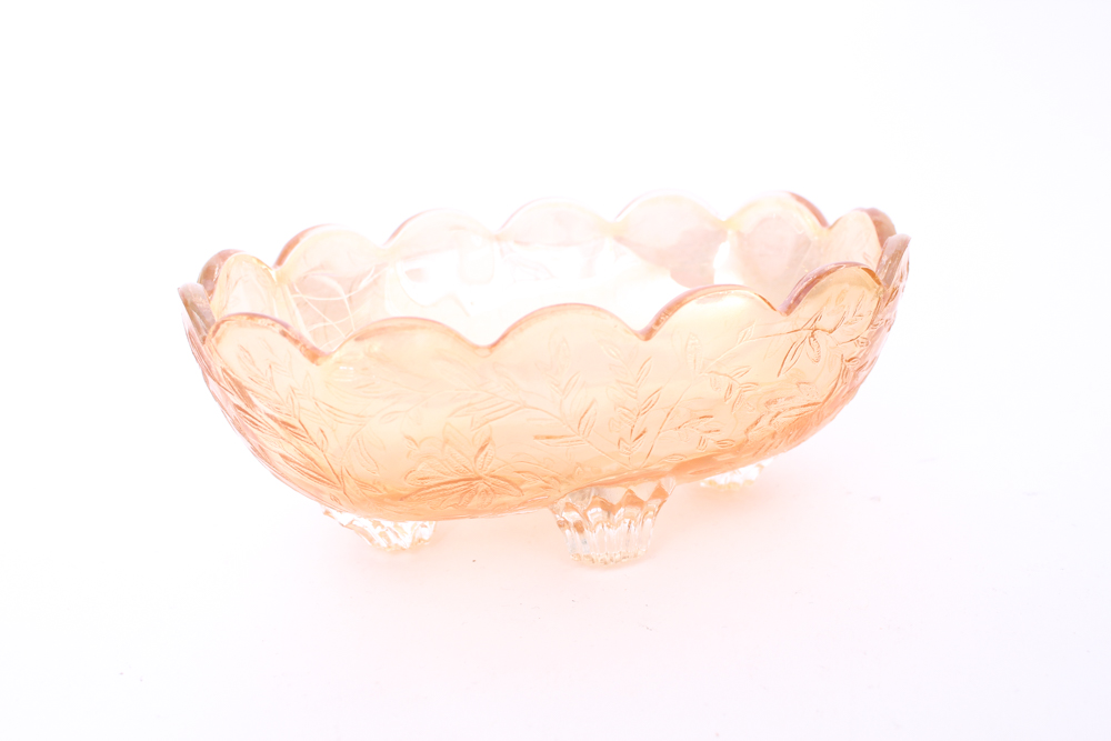 Five Pieces of Decorative Glassware