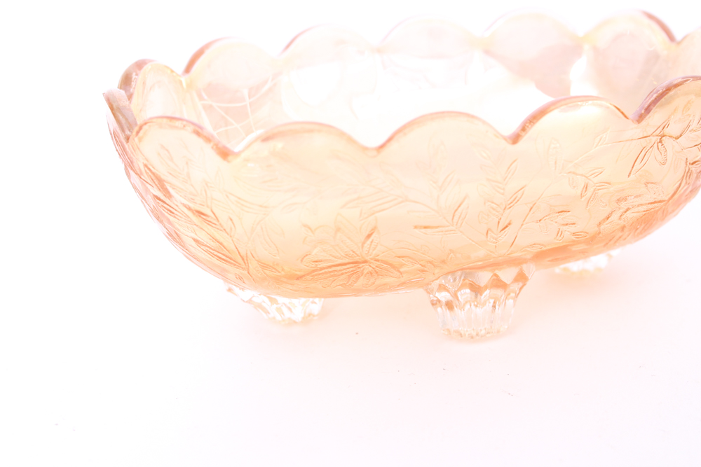 Five Pieces of Decorative Glassware