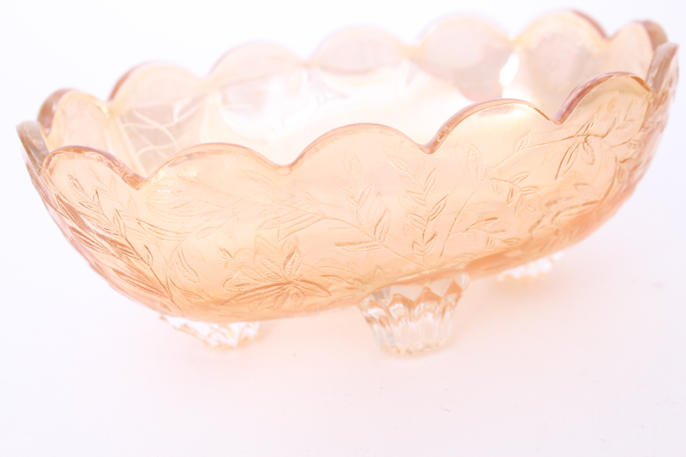 Five Pieces of Decorative Glassware