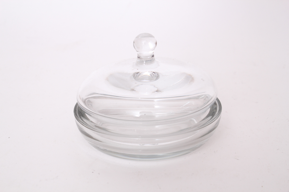 Five Pieces of Decorative Glassware