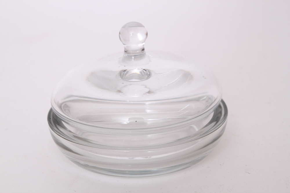 Five Pieces of Decorative Glassware