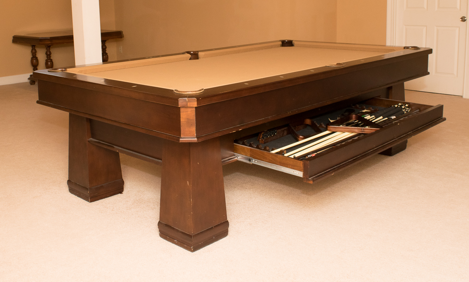 Beach Manufacturing Billiard Table