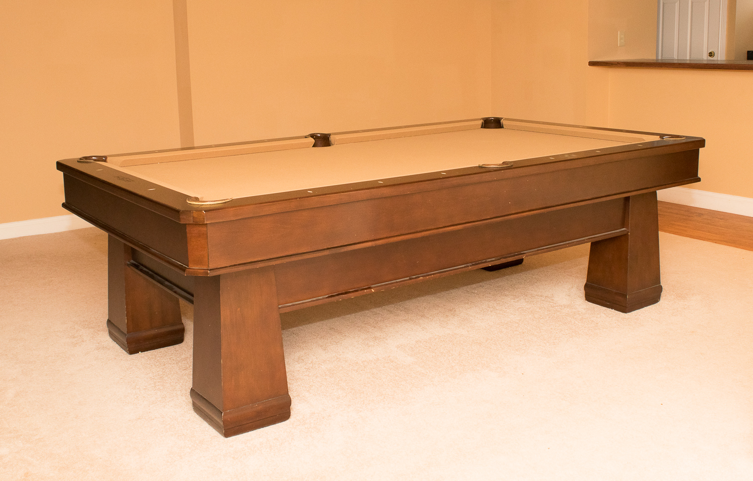 Beach Manufacturing Billiard Table