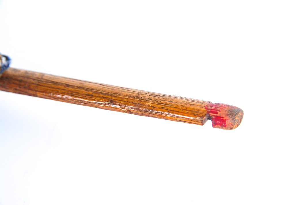 Vintage Pair of Bow and Arrows With Leather Archery Quiver