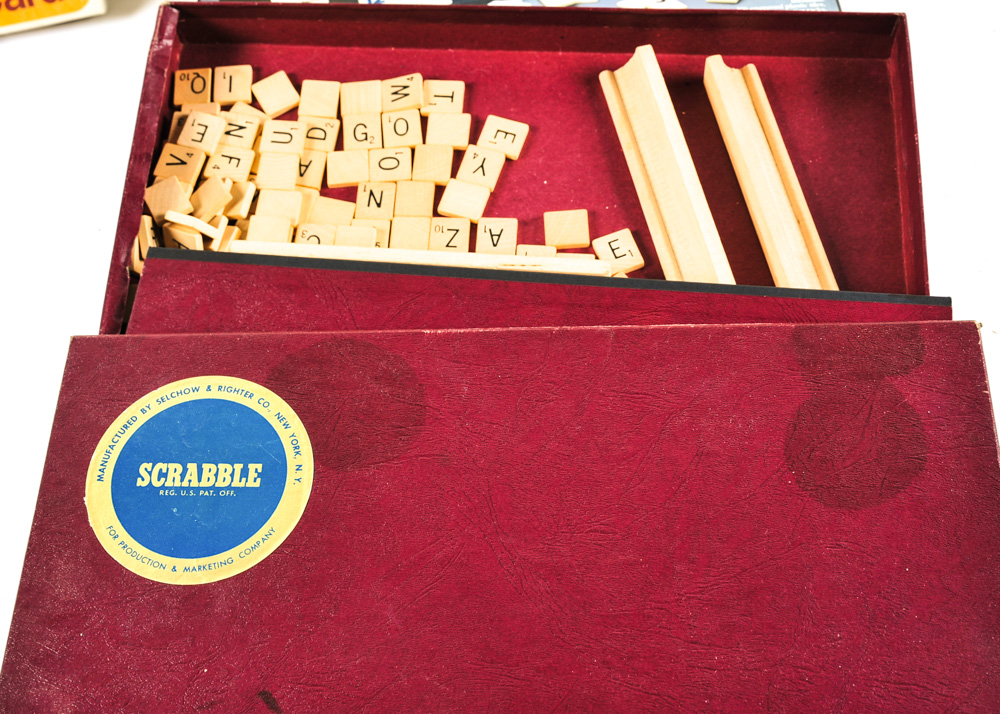 Collection of Vintage Board Games