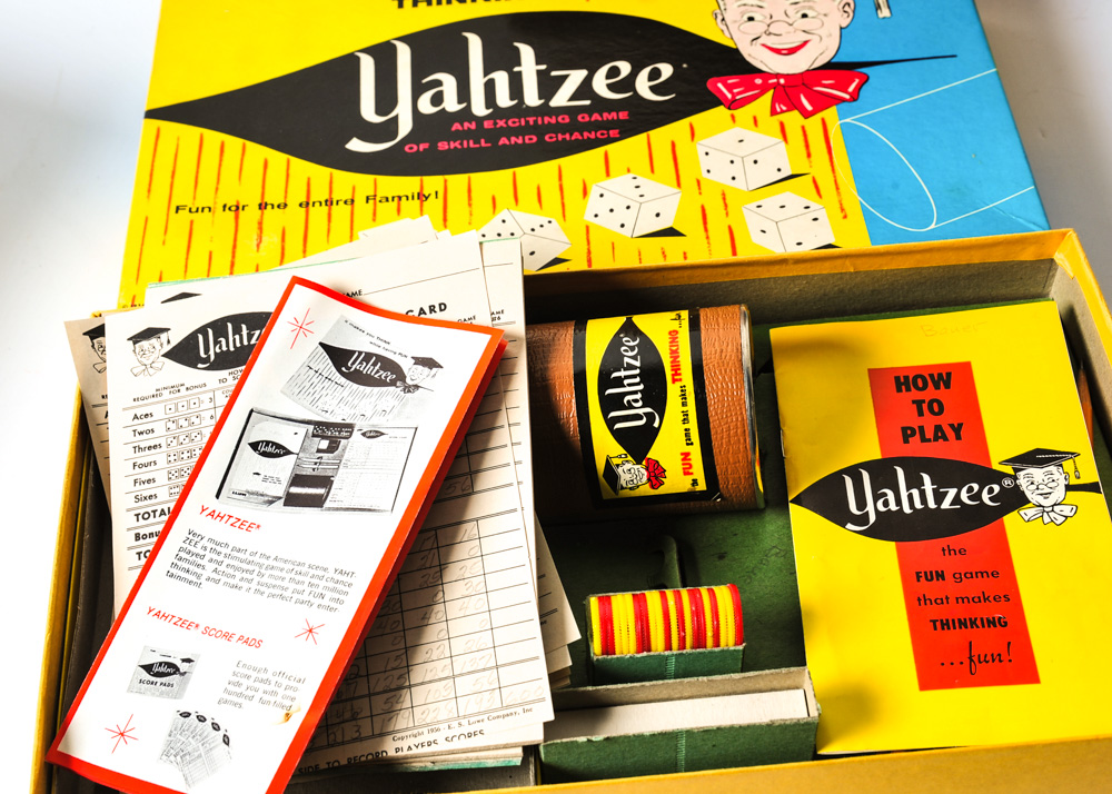 Collection of Vintage Board Games