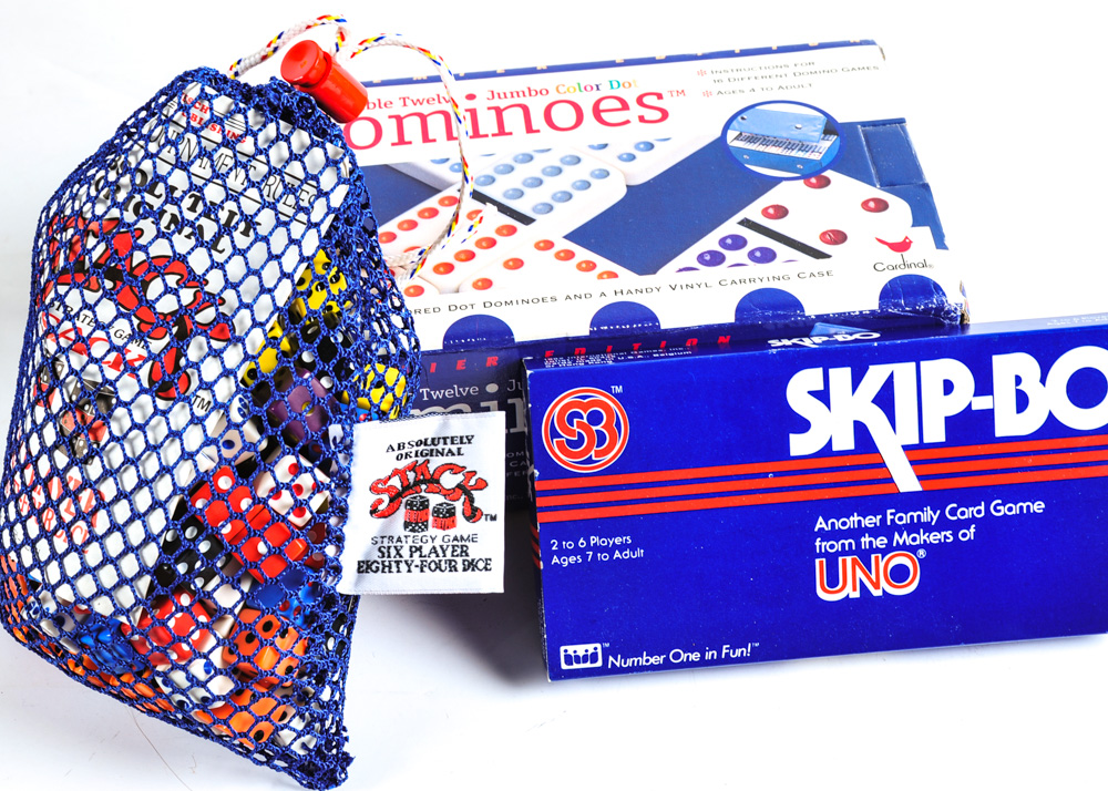 Collection of Vintage Board Games