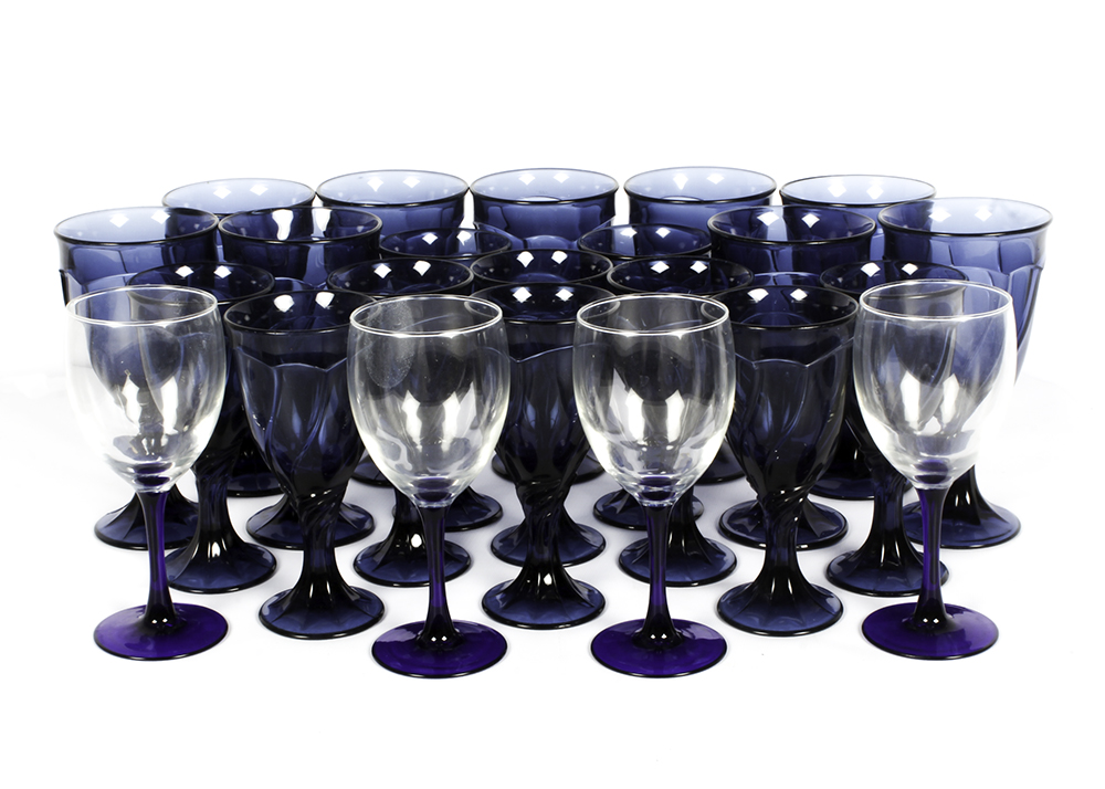 Cobalt Blue Stemware Collection