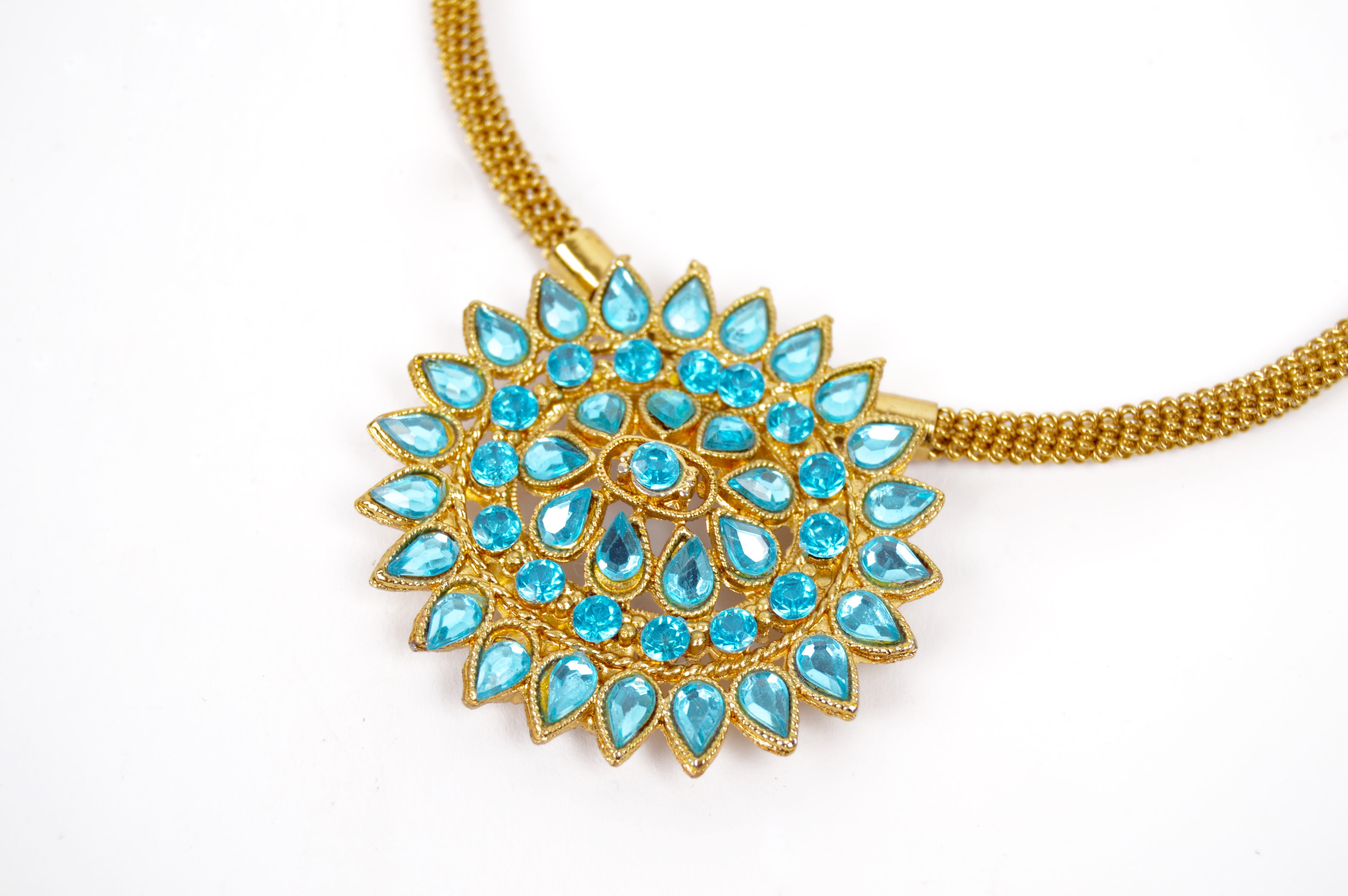 Assortment of Turquoise Costume Jewelry