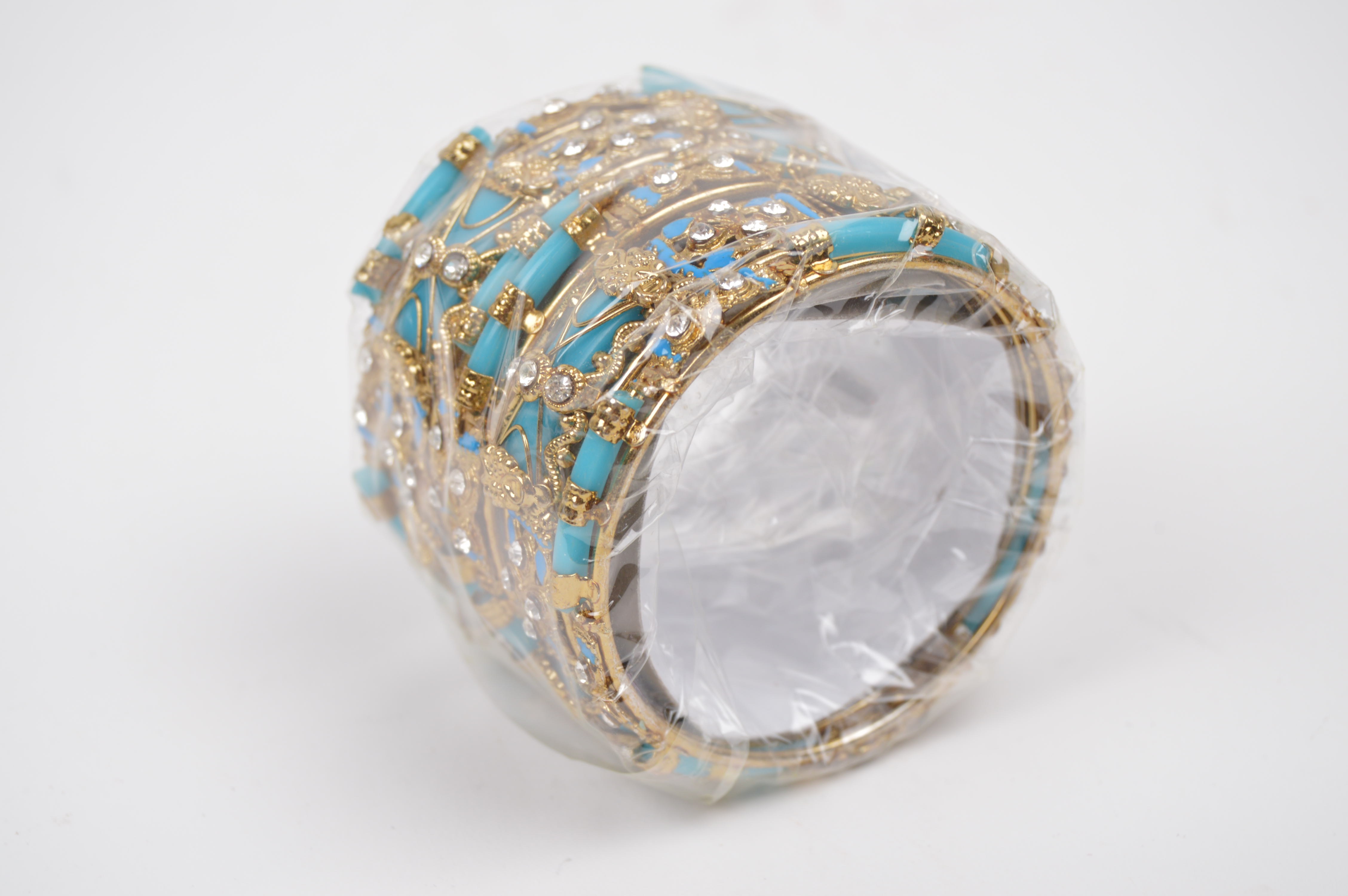 Assortment of Turquoise Costume Jewelry