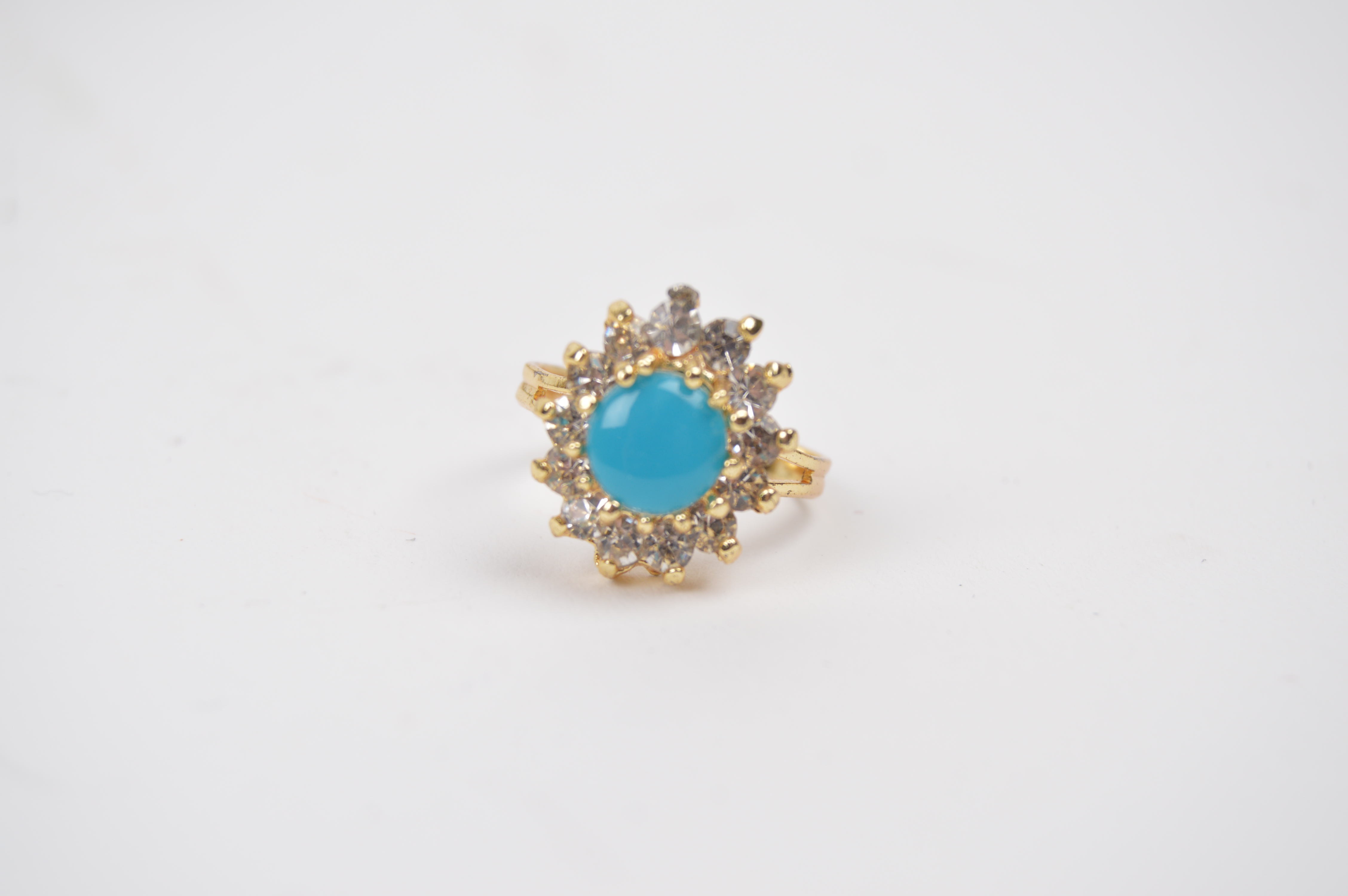 Assortment of Turquoise Costume Jewelry